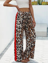 Leopard Wide Leg Pants