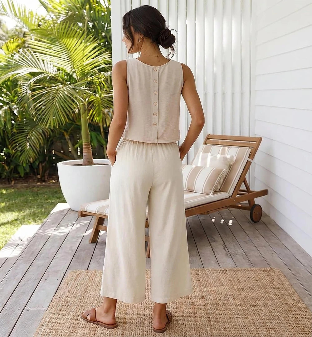 Casual Crop Tank Top