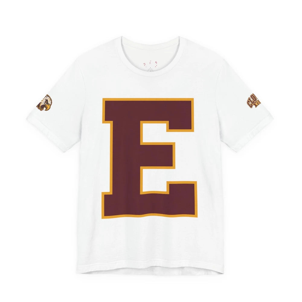 CW EAGLES Colligate lettering graphic Tee - Will need to order size up if wanting to have the look as female pictured.