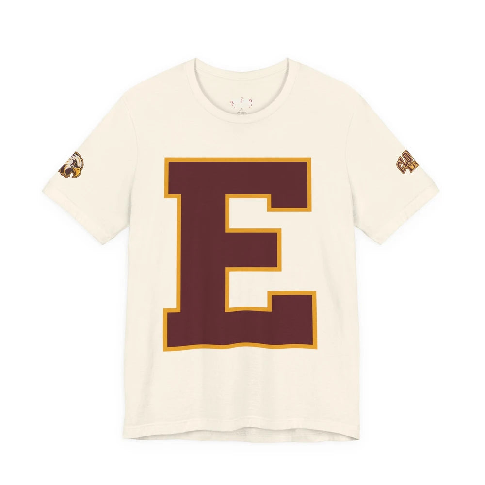 CW EAGLES Colligate lettering graphic Tee - Will need to order size up if wanting to have the look as female pictured.