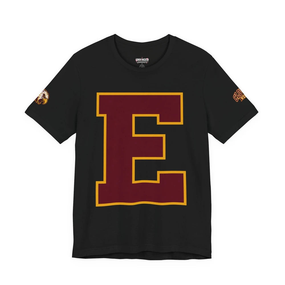 CW EAGLES Colligate lettering graphic Tee - Will need to order size up if wanting to have the look as female pictured.