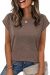 Casual Cap Sleeve Business Blouse