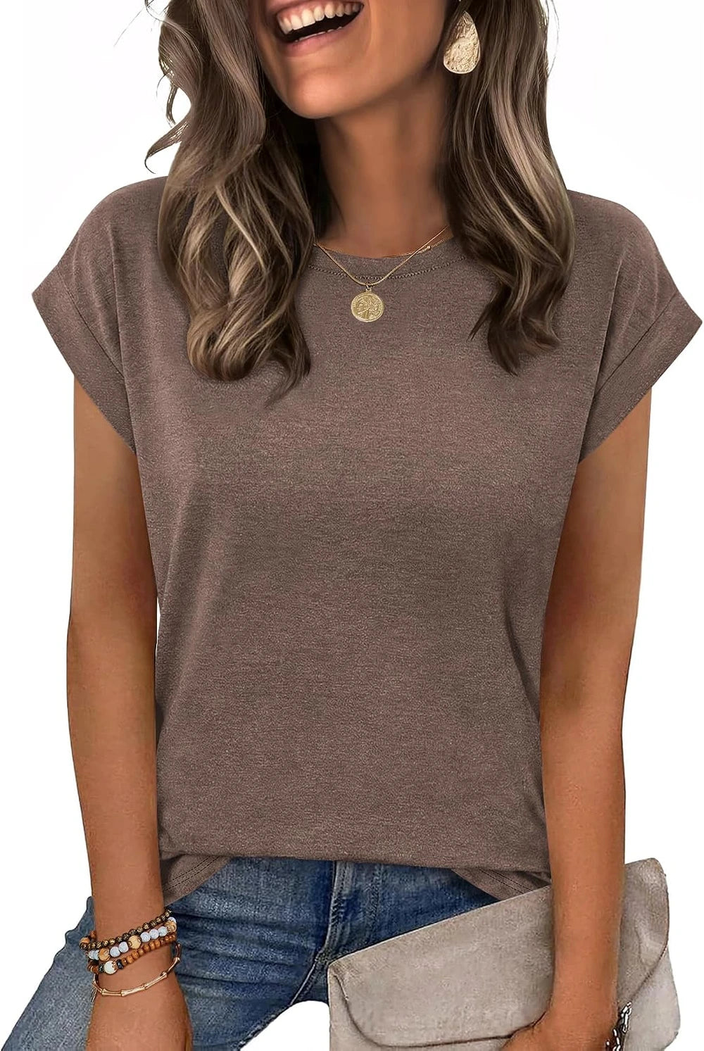 Casual Cap Sleeve Business Blouse