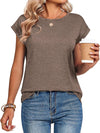Casual Cap Sleeve Business Blouse