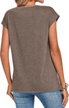 Casual Cap Sleeve Business Blouse