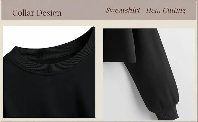 Ghost Crop Sweatshirt