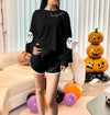 Ghost Crop Sweatshirt