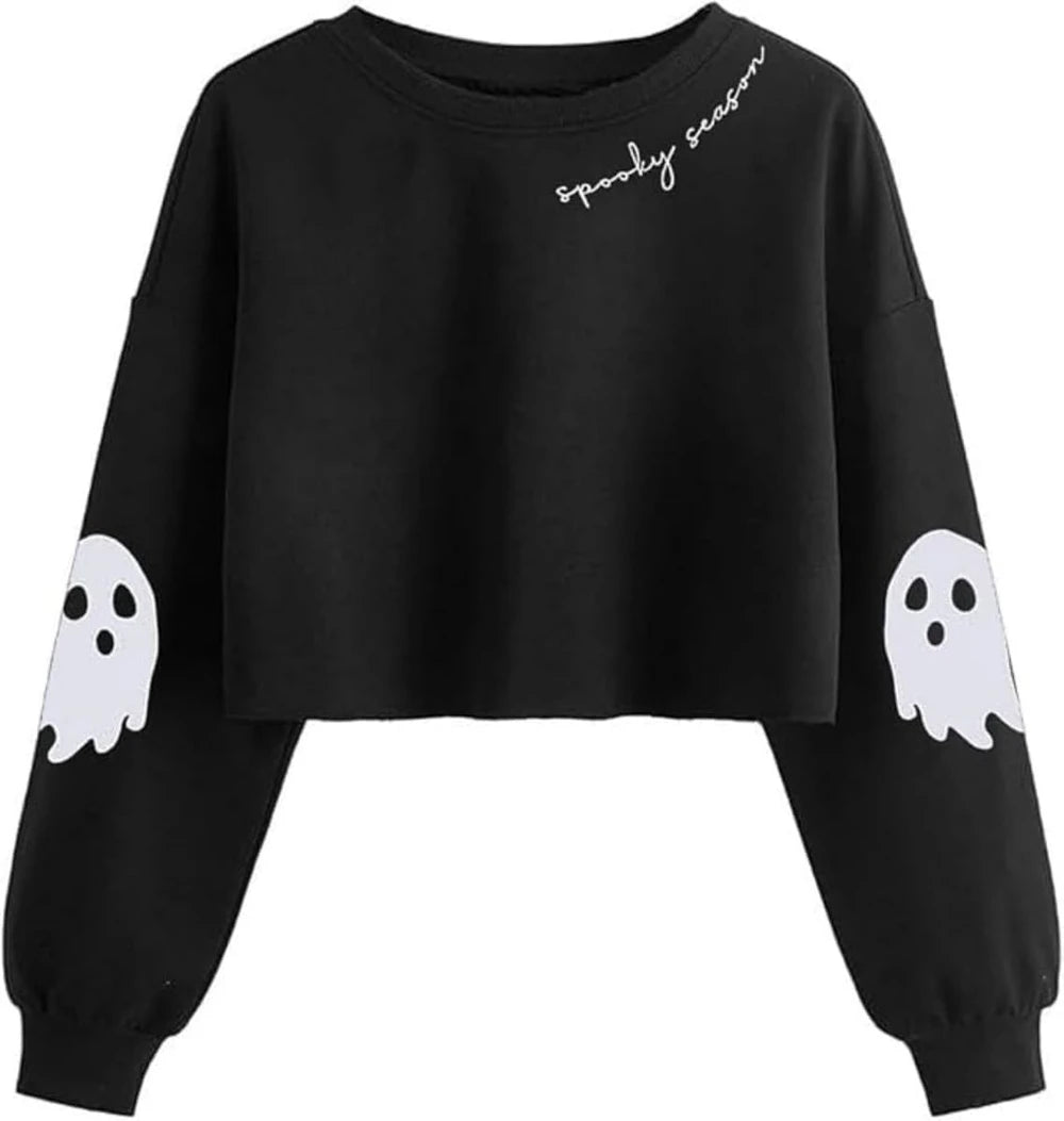 Ghost Crop Sweatshirt