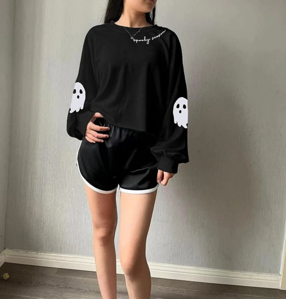 Ghost Crop Sweatshirt