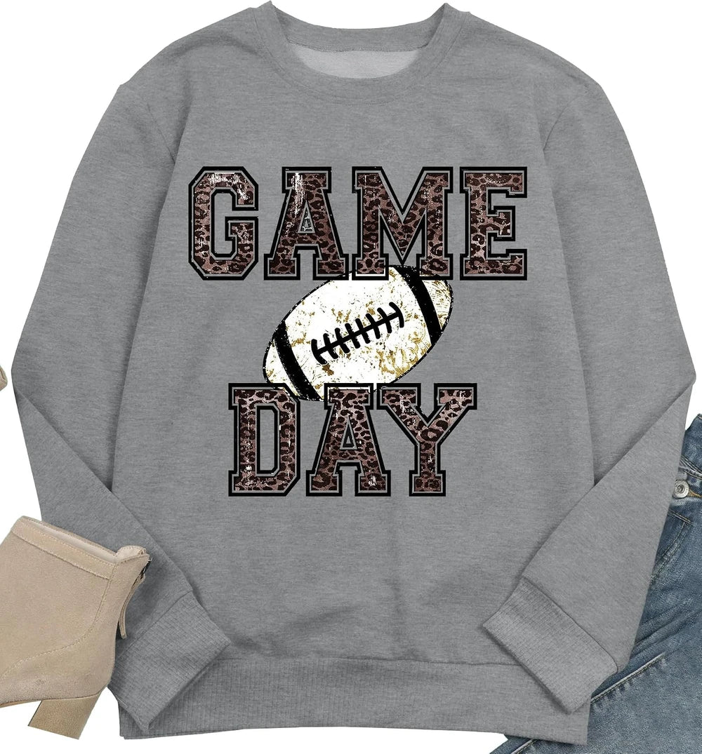 Football Graphic Game Day Sweatshirt