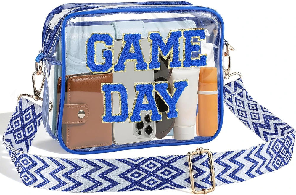 Clear Game Day Stadium Crossbody Bag