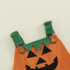 Festive Toddler Halloween Overalls