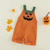 Festive Toddler Halloween Overalls