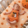 Halloween Corduroy Romper Sizes up to 18 Months.