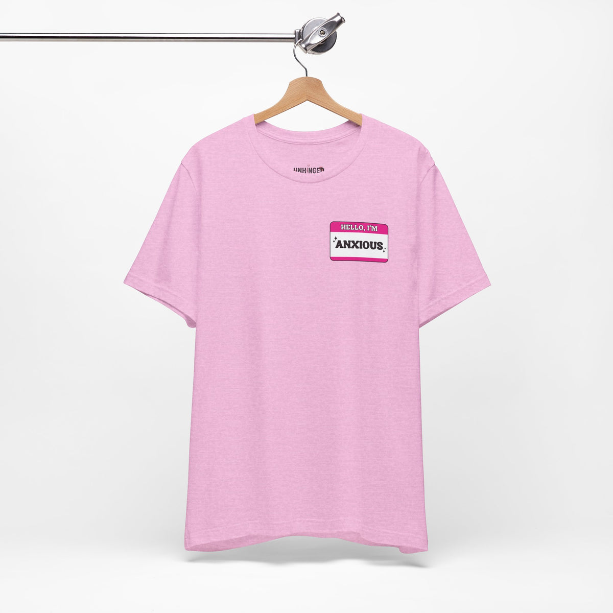 'Hello I'm Anxious' Graphic T‑Shirt