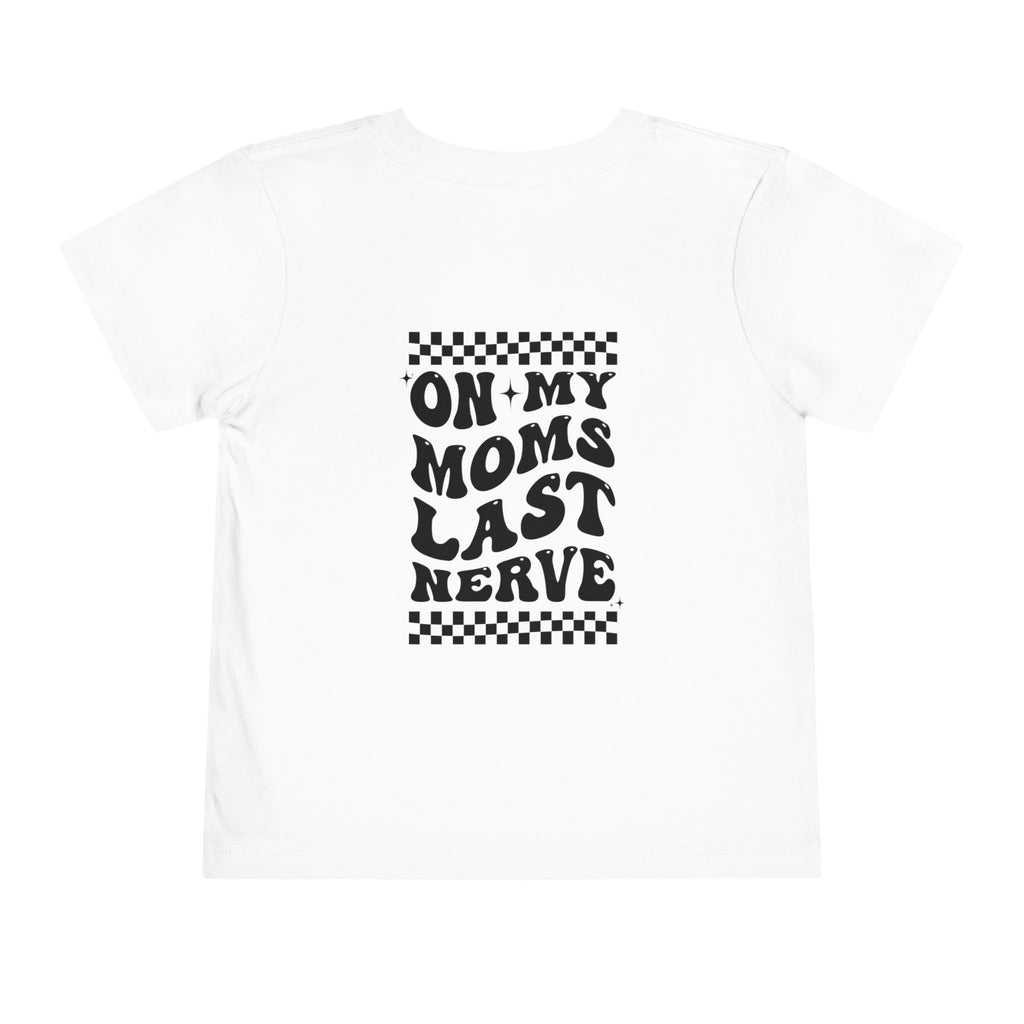 “On My Mom’s Last Nerve” Vintage Rock Toddler Tee
