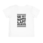 “On My Mom’s Last Nerve” Vintage Rock Toddler Tee