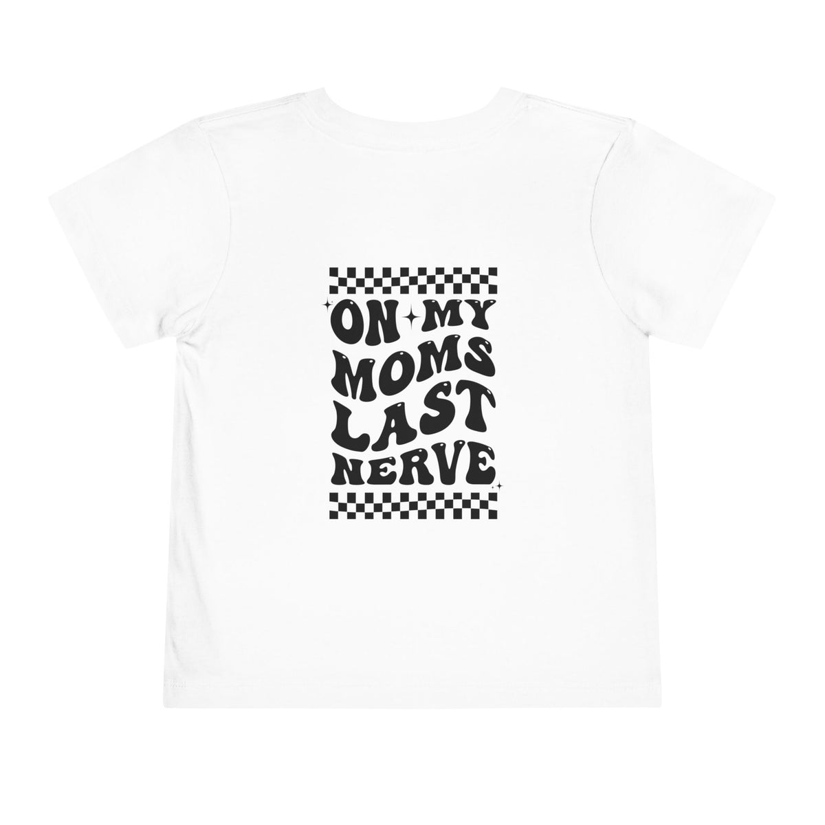 “On My Mom’s Last Nerve” Vintage Rock Toddler Tee