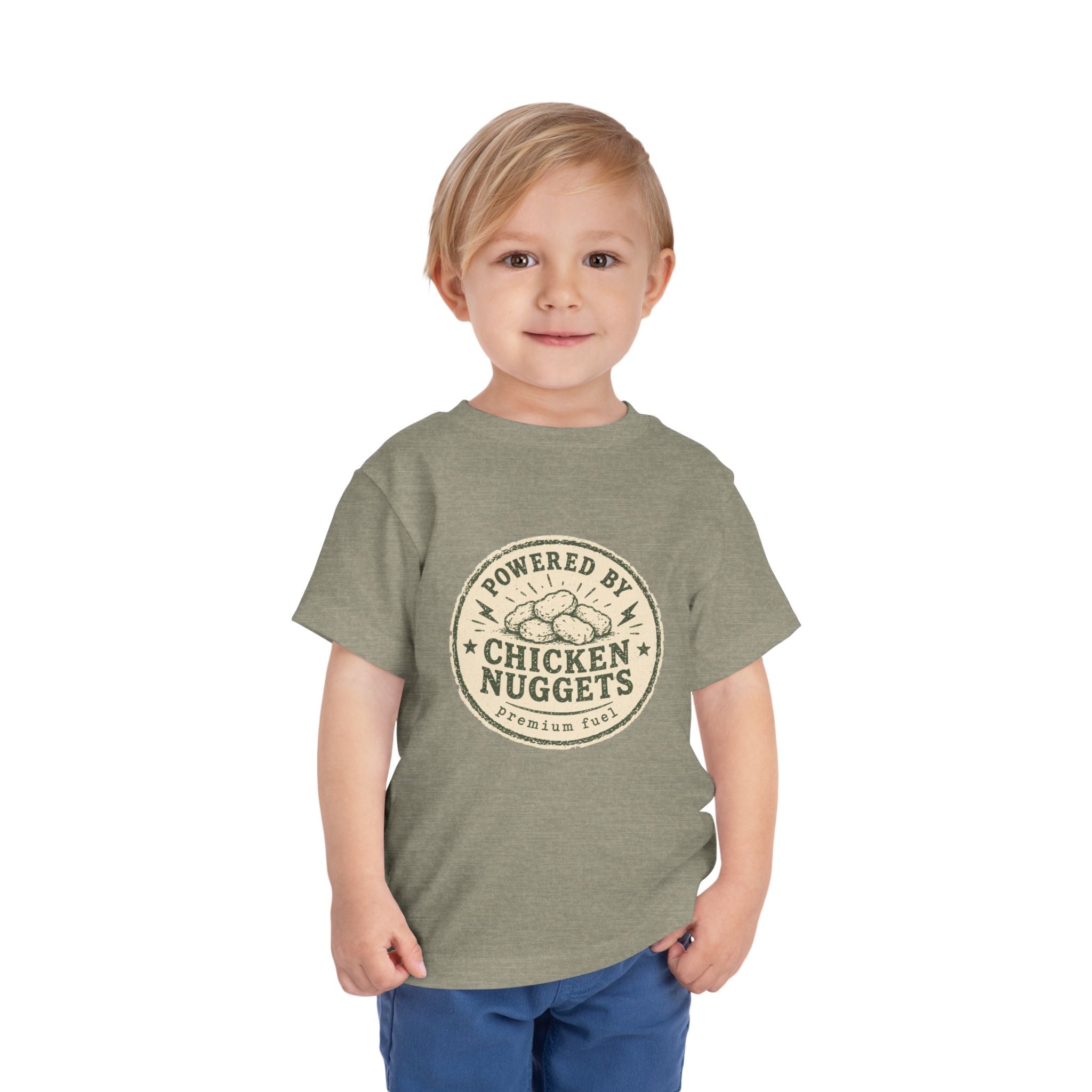 Powered by Chicken Nuggets Toddler Tee