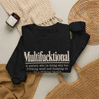 Multifucktional  Crewneck Sweatshirt