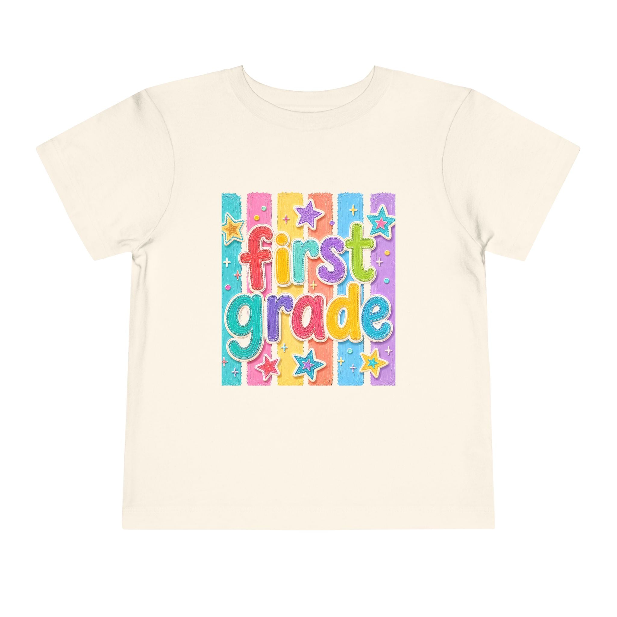 Toddler First Grade Short Sleeve Tee