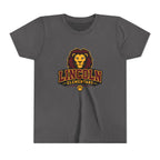 Lion Mascot School Spirit Youth Tee - Customize for your child's school.