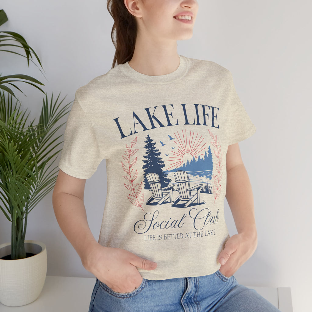 "Lake Life Social Club"  Graphic Tee