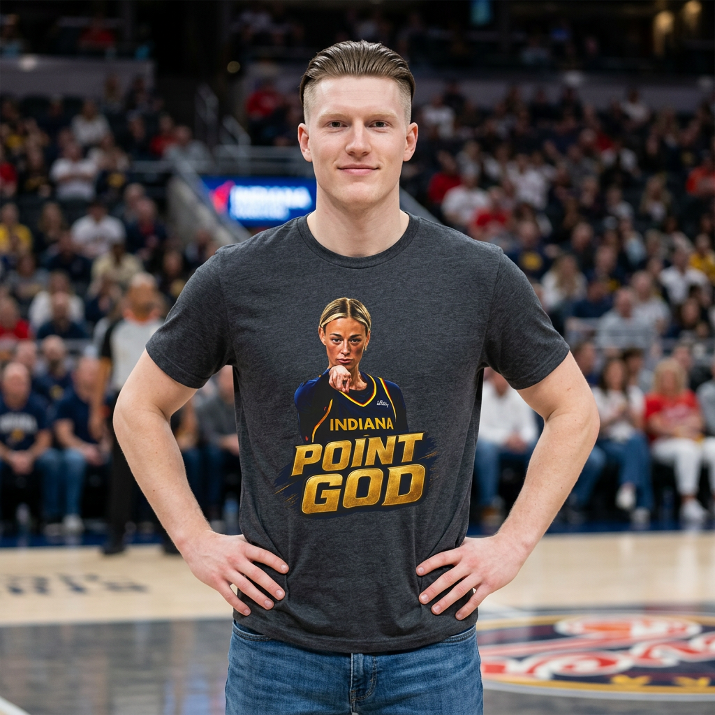 Point God T-Shirt — Indiana Cunningham #8 Basketball Fan Tee