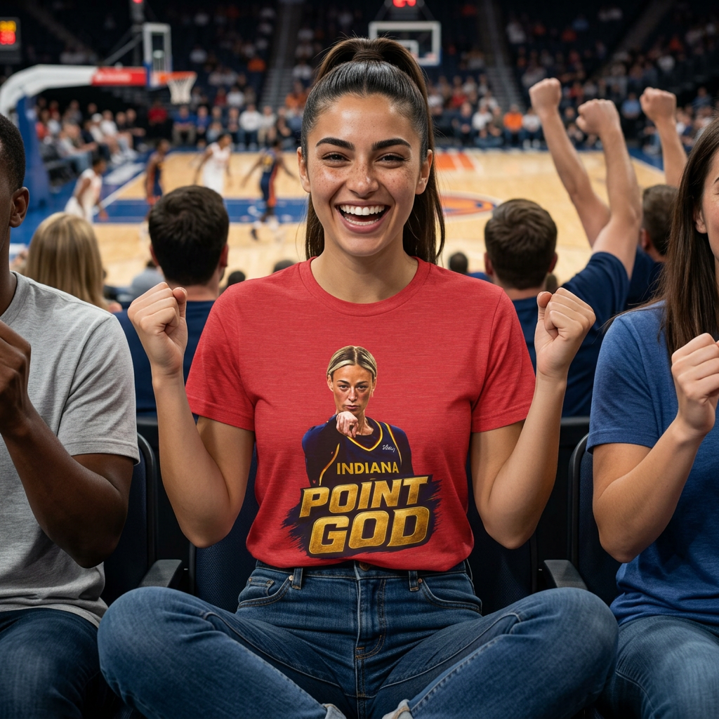 Point God T-Shirt — Indiana Cunningham #8 Basketball Fan Tee