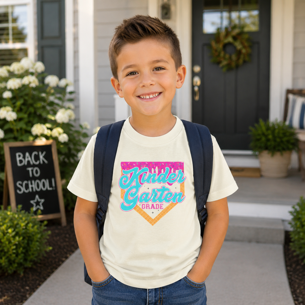 Kindergarten Back To School Tee.