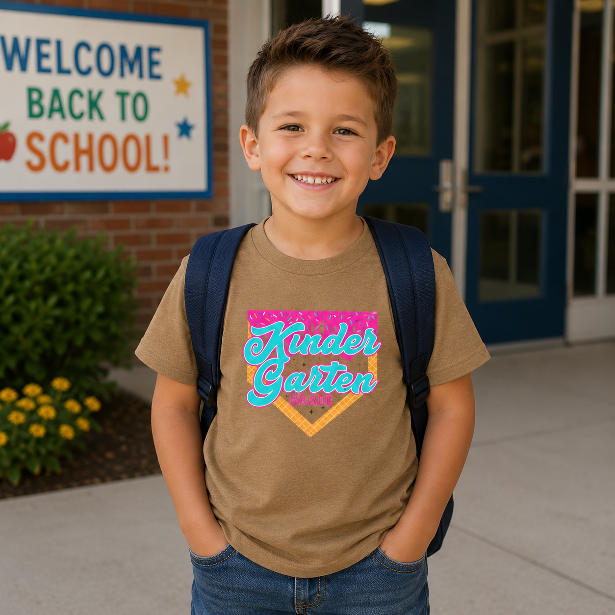 Kindergarten Back To School Tee.