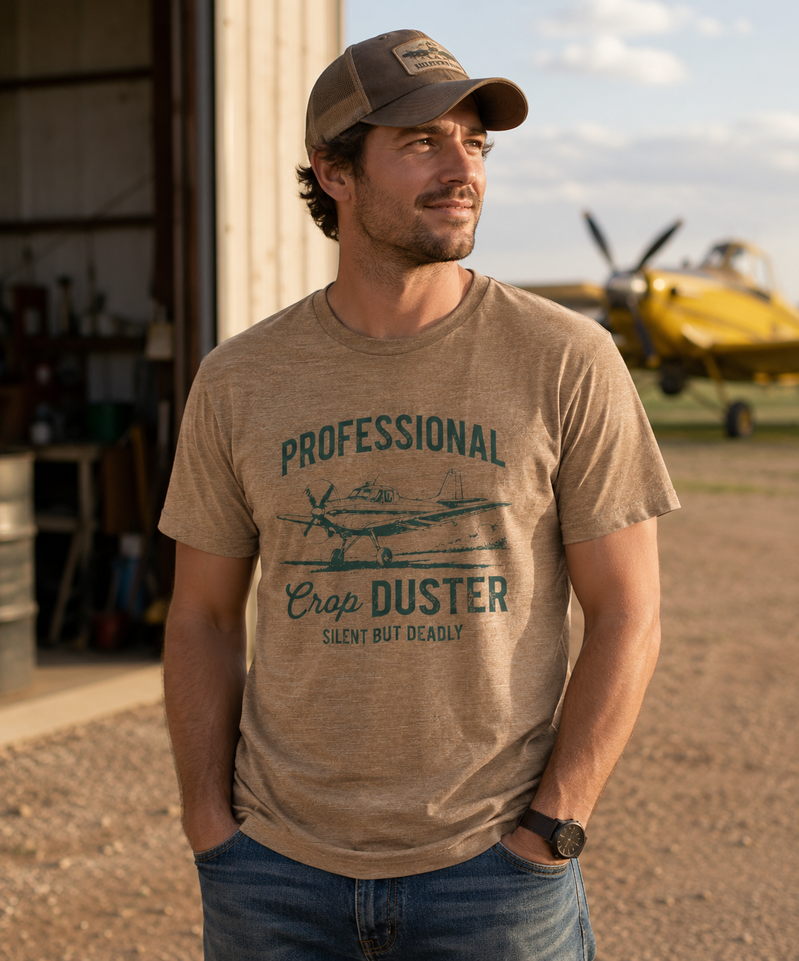 Professional Crop Duster Graphic Tee