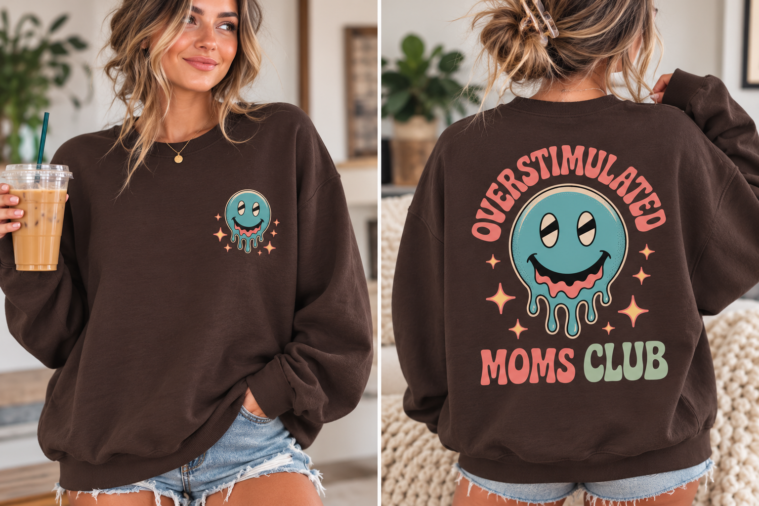 Overstimulated Moms Club Sweatshirt