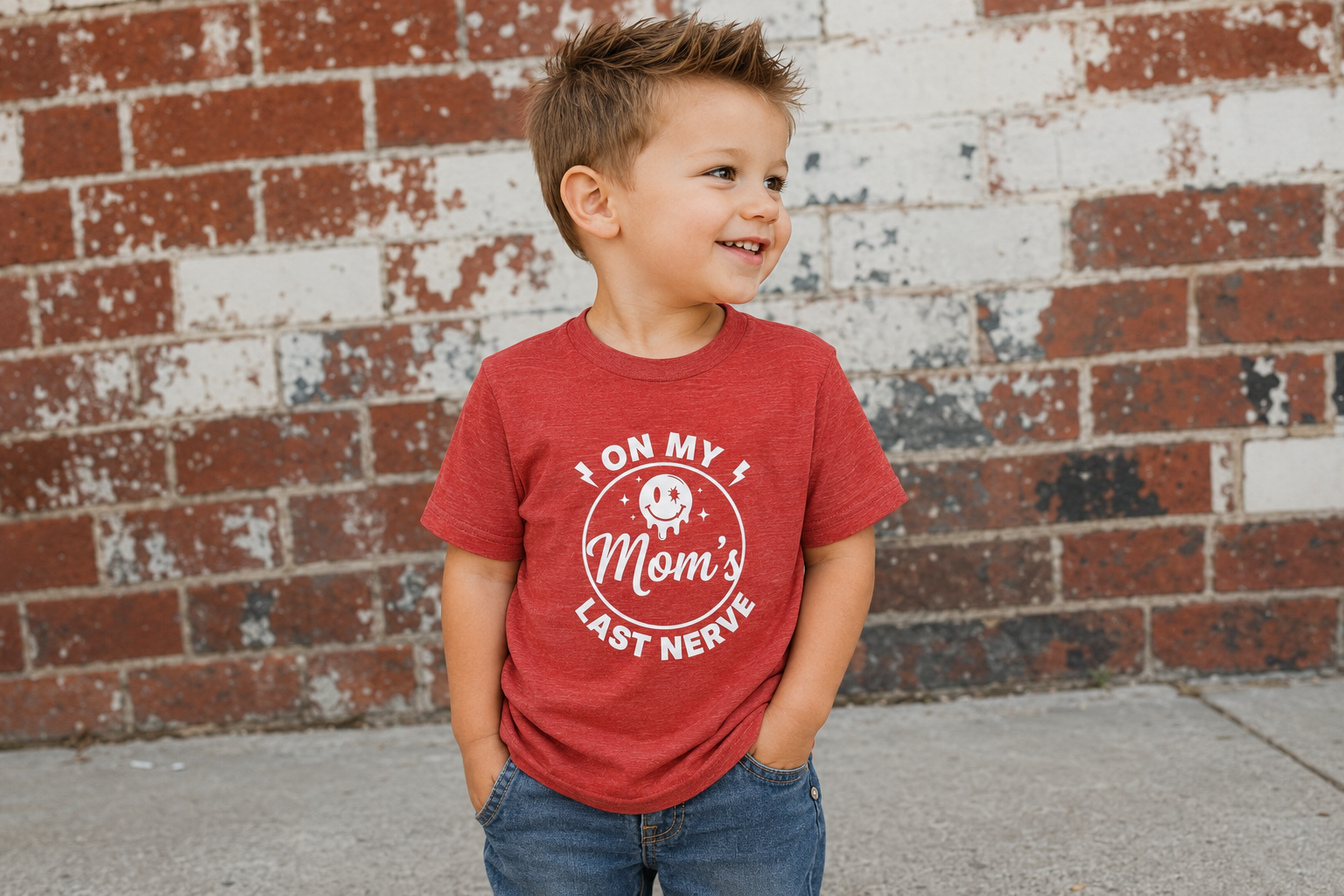 "On My Mom's Last Nerve"  Toddler Tee