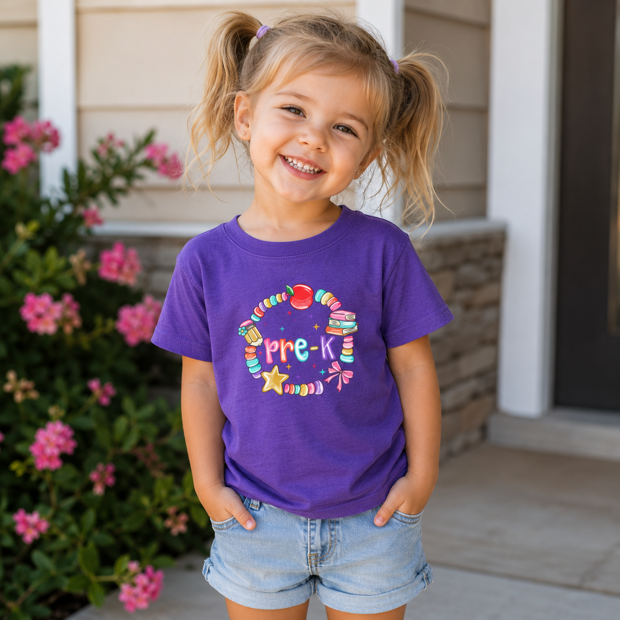 Pre- K Toddler Tee (Personalize)