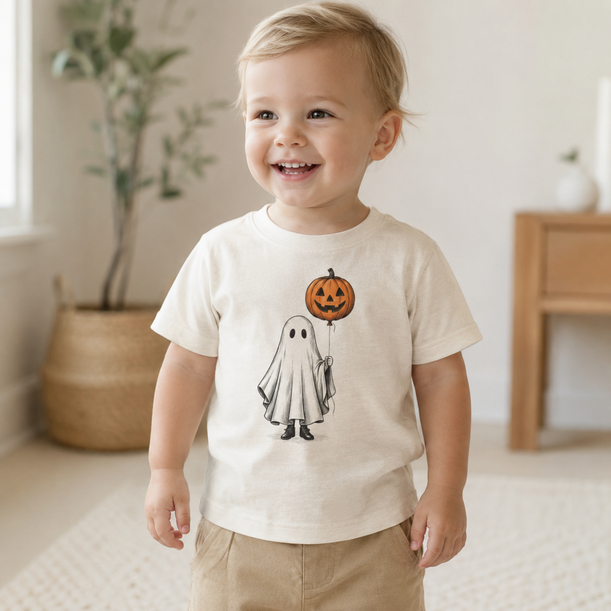 Ghost Toddler's Jersey Tee
