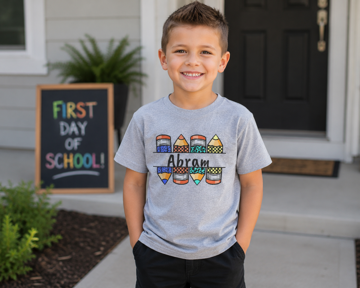 School Toddler Tee (Personalize)