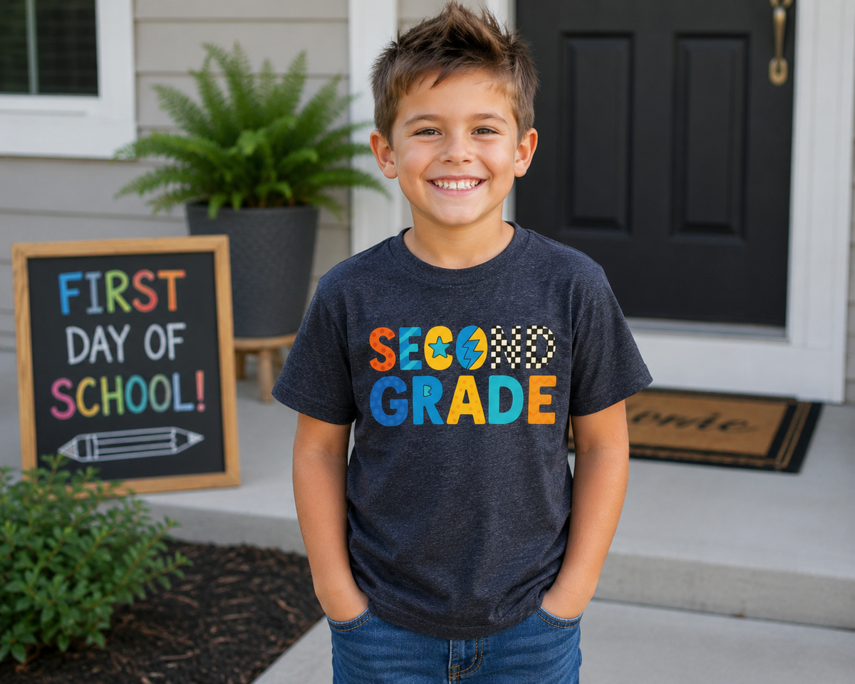 Second Grade Back To School Youth Tee