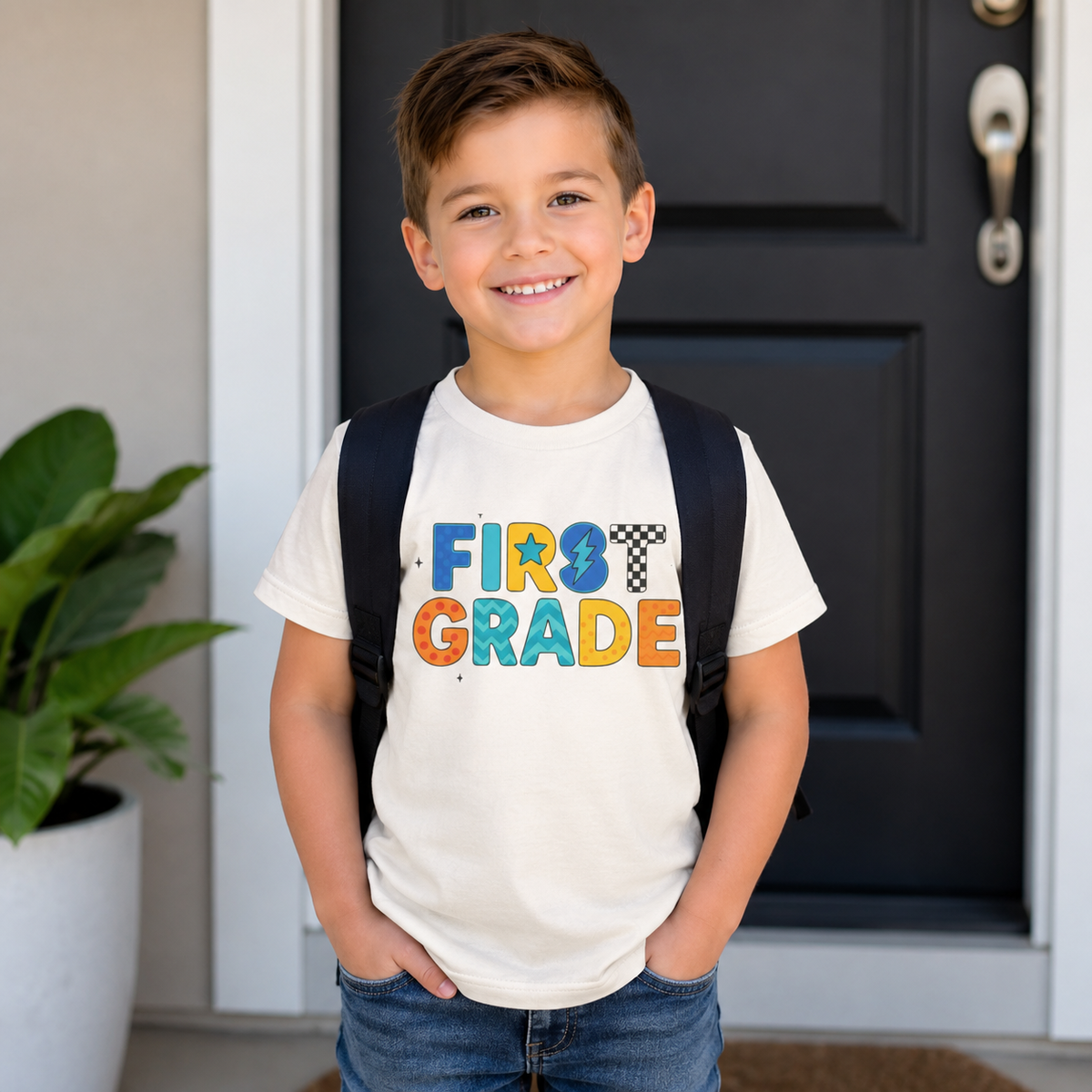 First Grade Back To School Youth Tee