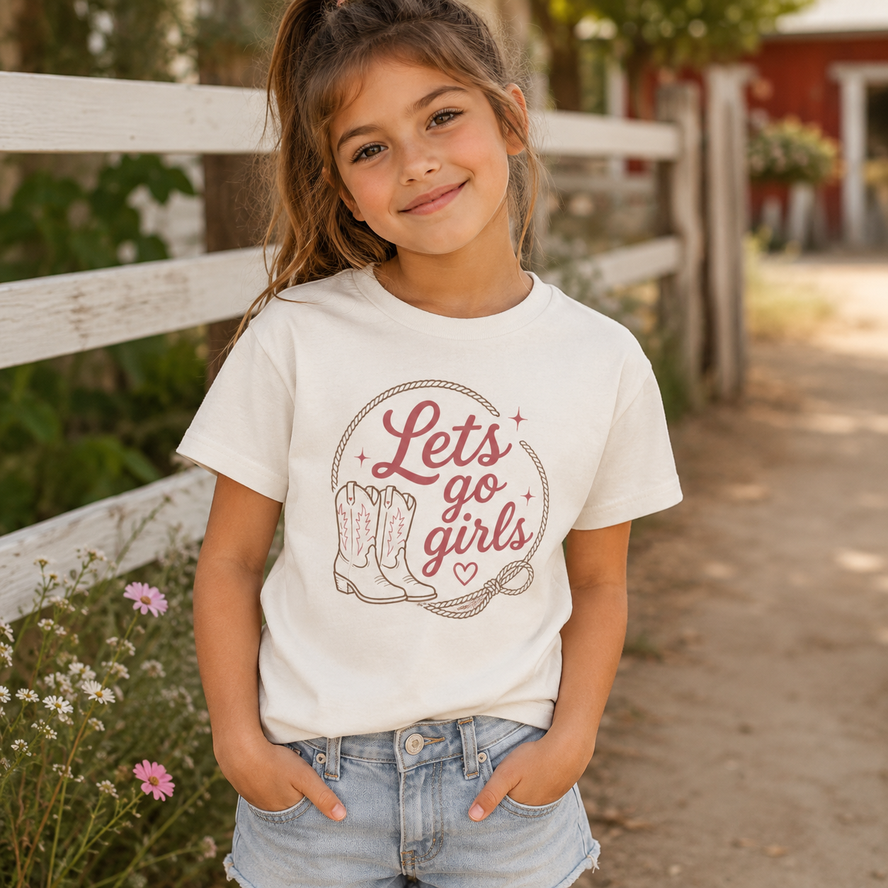 Lets Go Girls Youth Tee