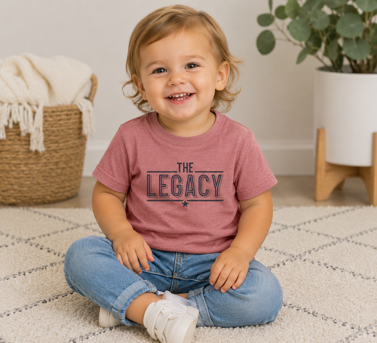 Legacy Toddler Tee (Pair with the Legend Dad Tee)