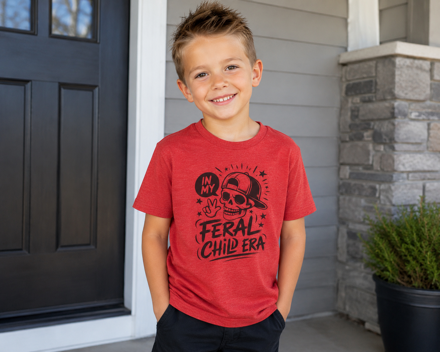 "In My Feral Child Era" Youth Tee
