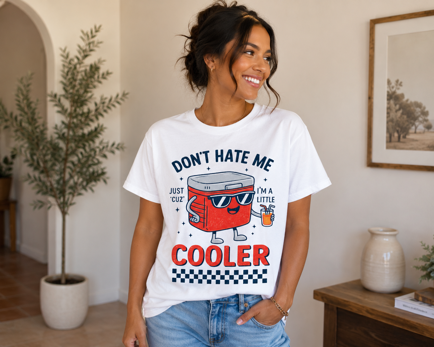 "Don’t Hate Me, I’m a Little Cooler" Unisex Tee