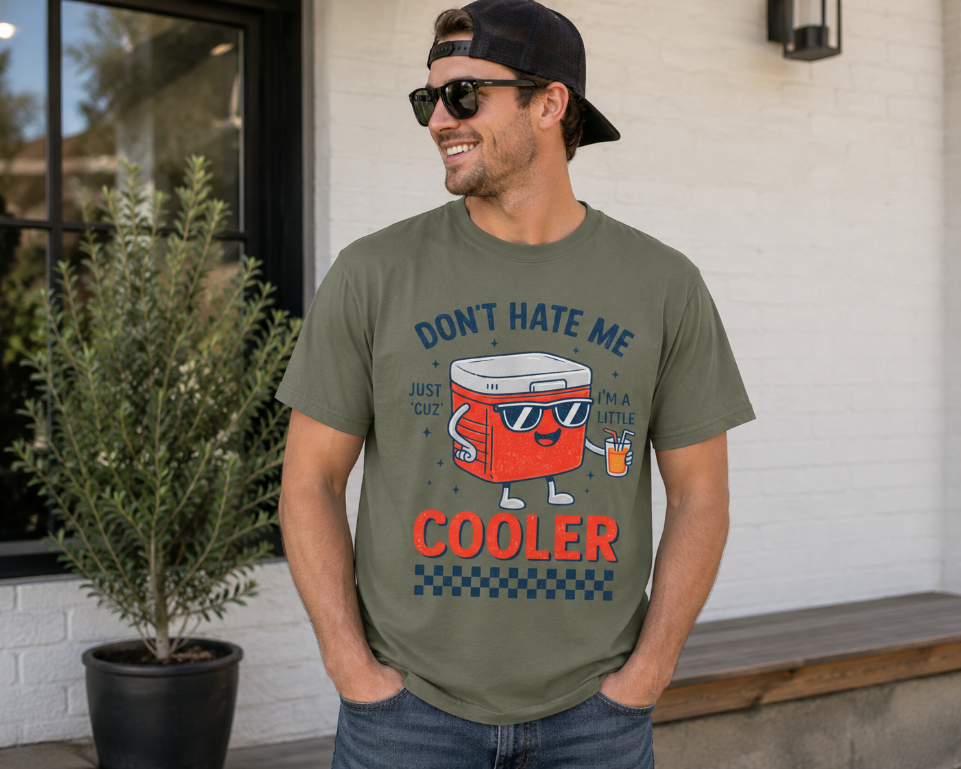 "Don’t Hate Me, I’m a Little Cooler" Unisex Tee
