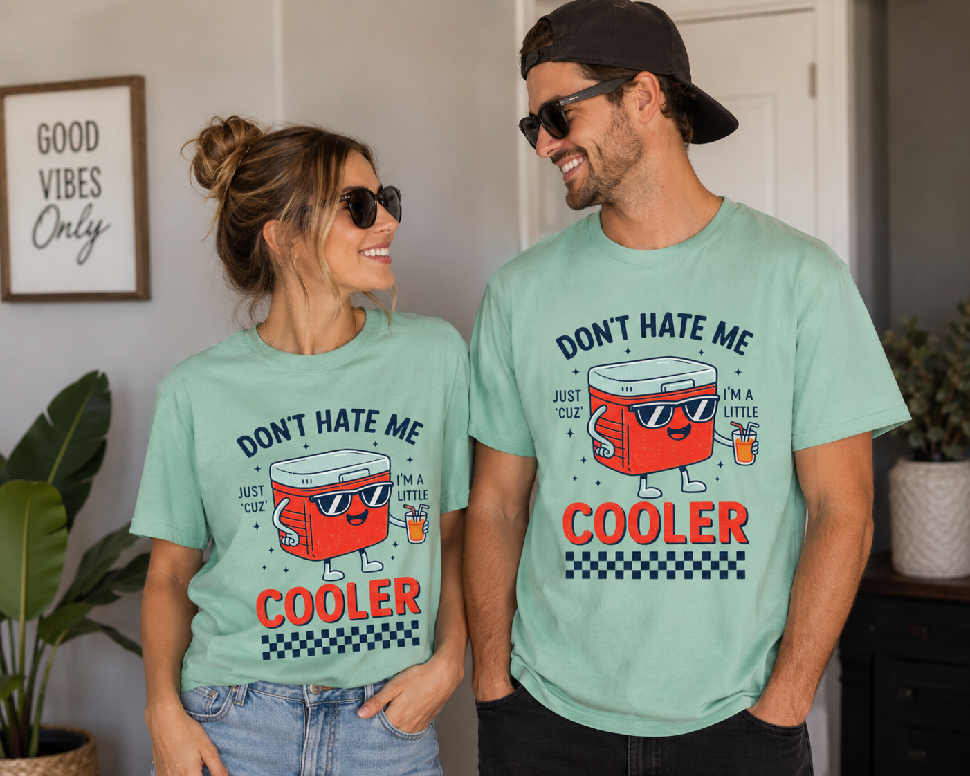 "Don’t Hate Me, I’m a Little Cooler" Unisex Tee