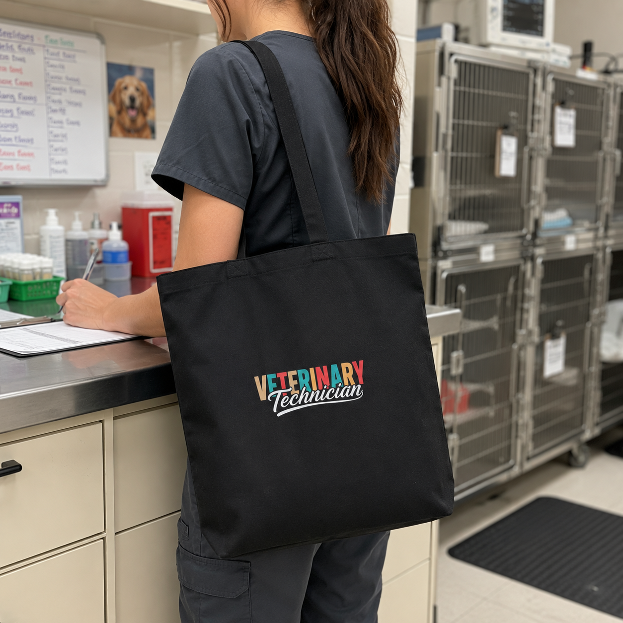 Veterinary Technician Cotton Tote Bag