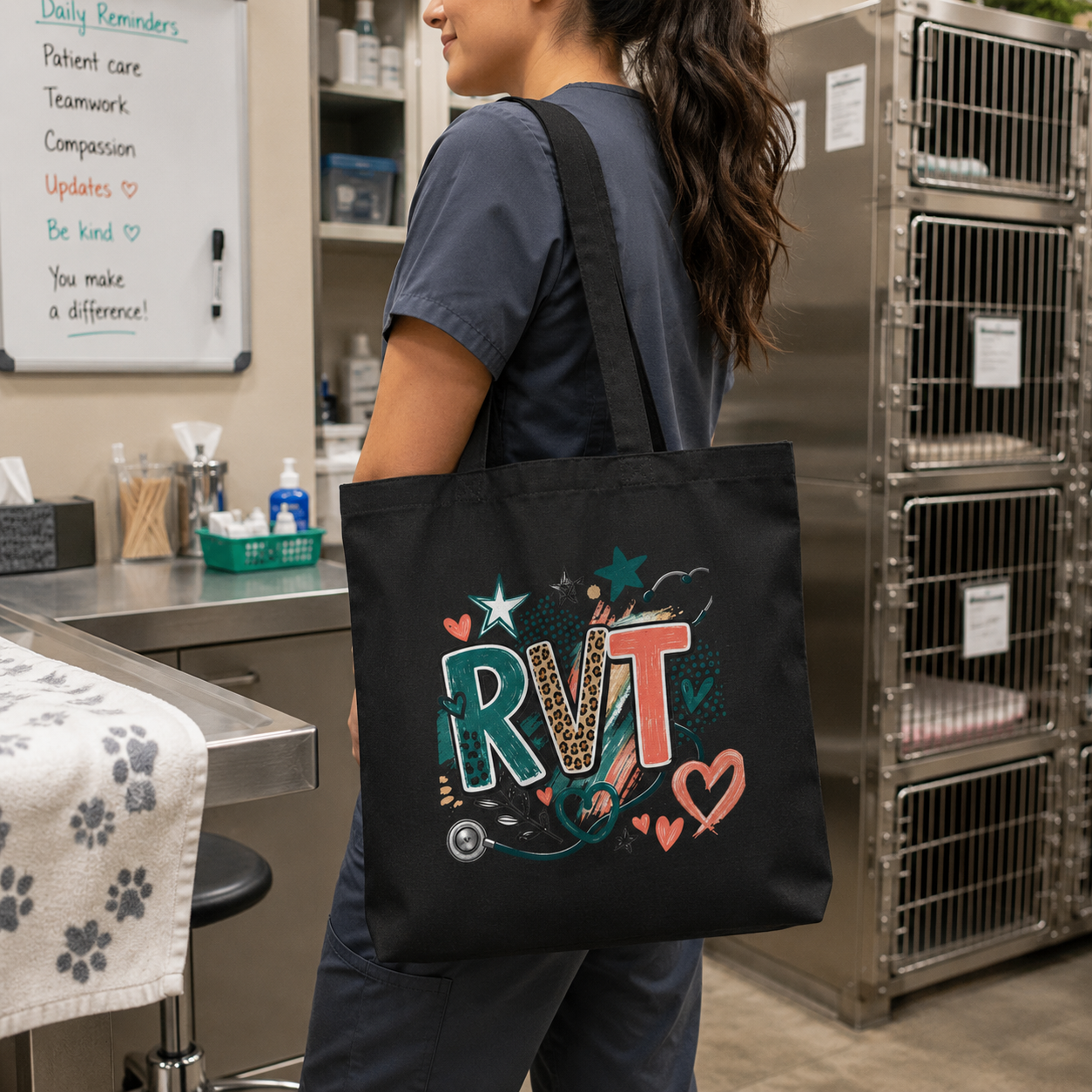 RVT Veterinary Nurse Tote Bag