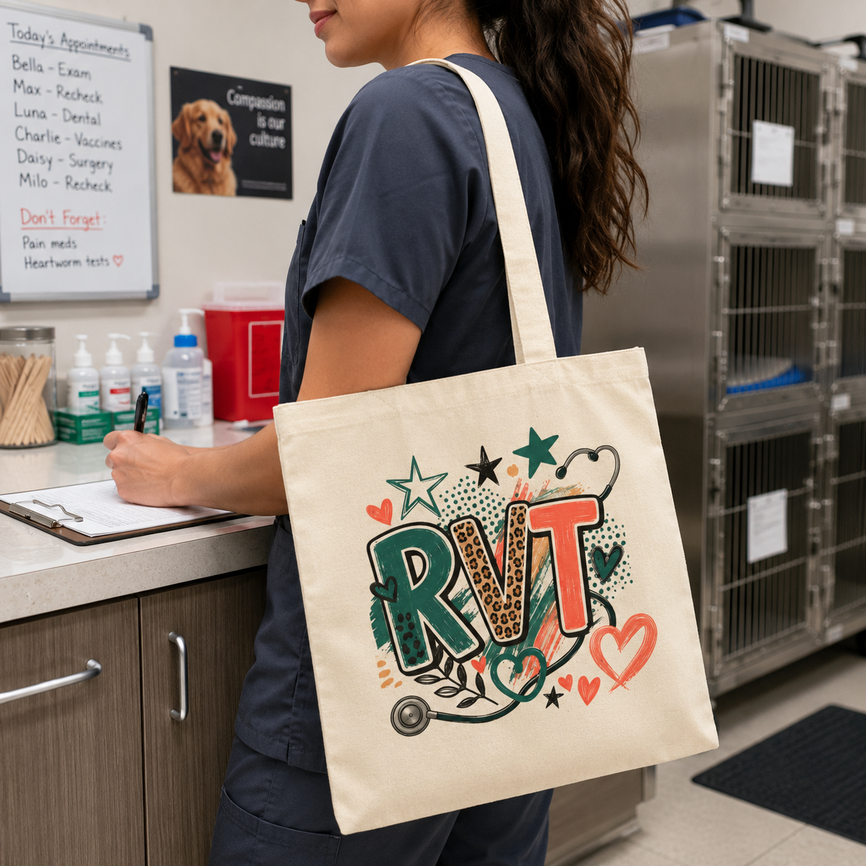RVT Veterinary Nurse Tote Bag
