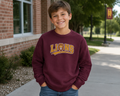 Youth School Spirit Crewneck Sweatshirt (Lions) Customize