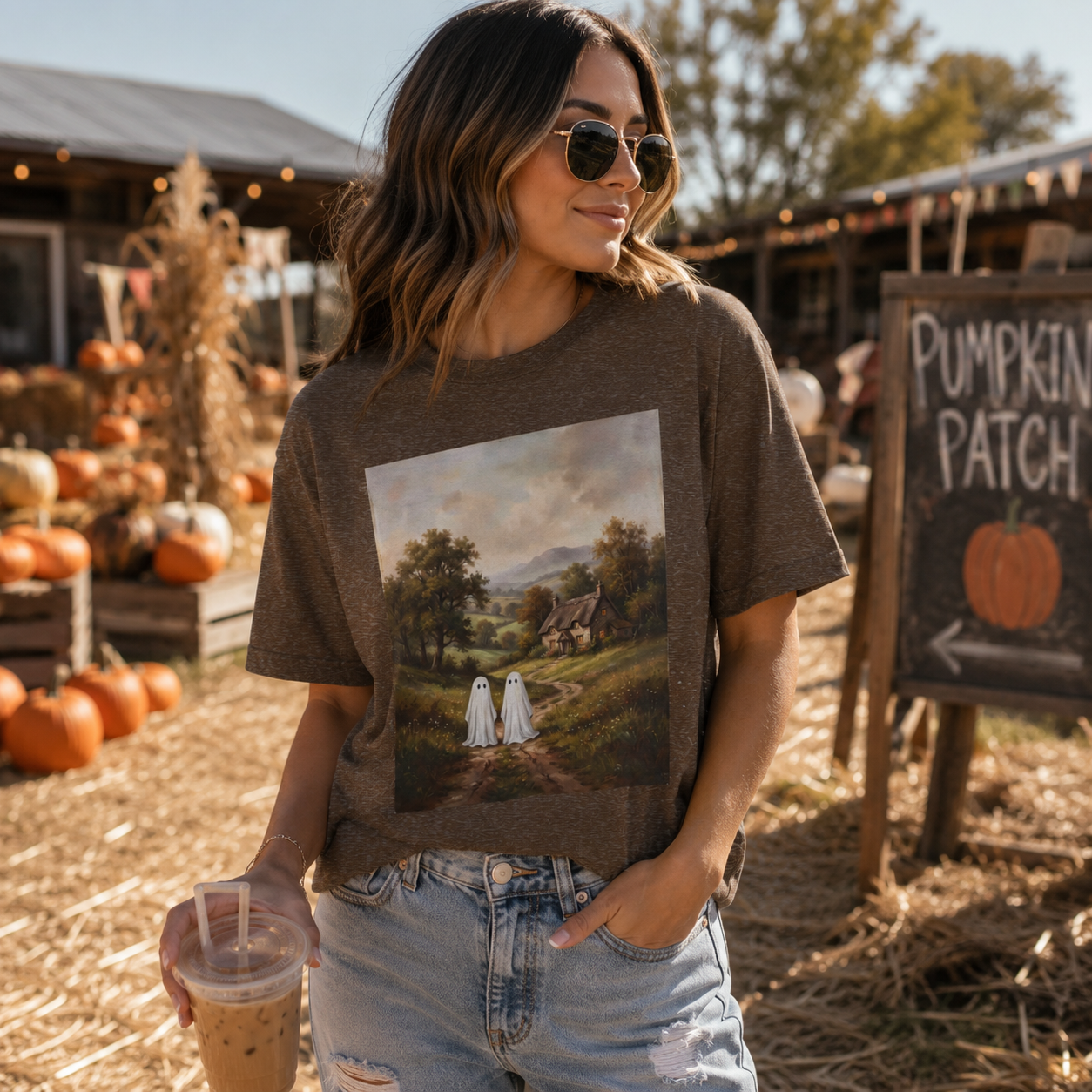 Ghostly Cottage Tee